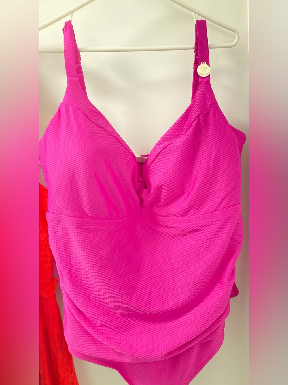 NWT Artesands Serenade Monet Pink D/DD Underwire One Piece Swimsuit US 20
